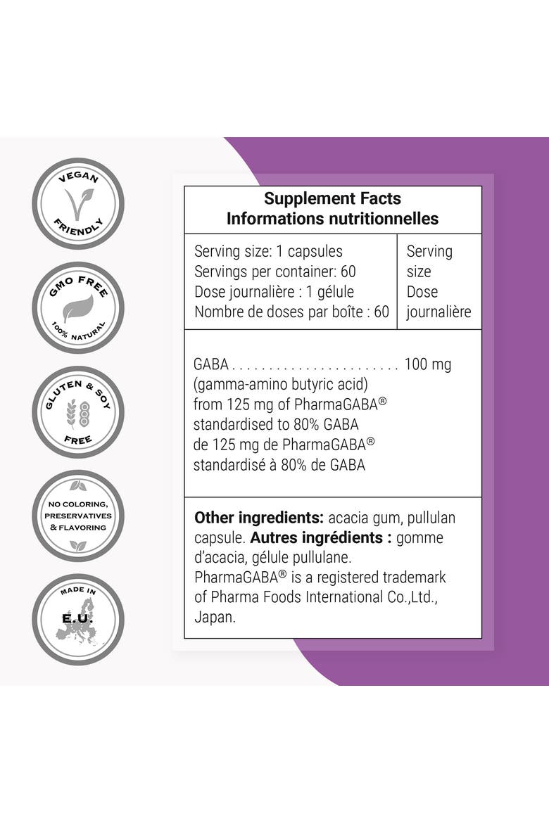 Pharma GABA 125mg per Day, Alternate, color, None