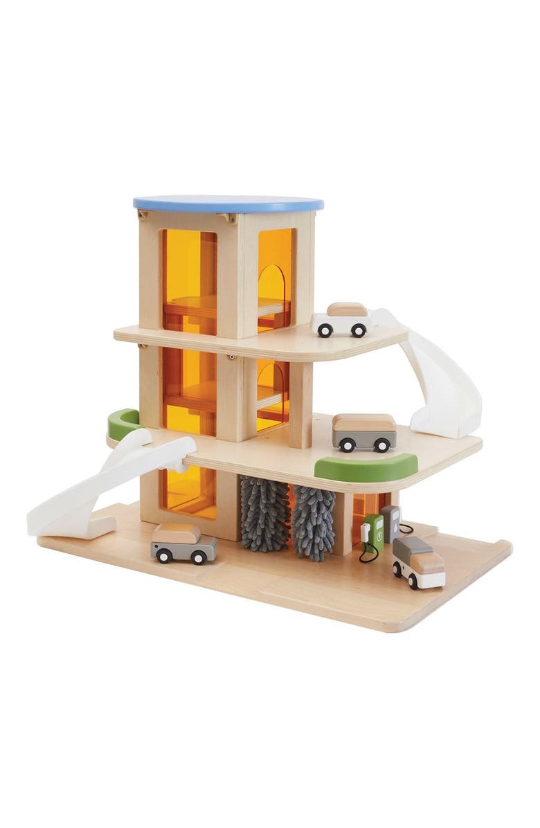 Kaplan Early Learning Company Parking Garage with Elevator, Main, color, Multicolored