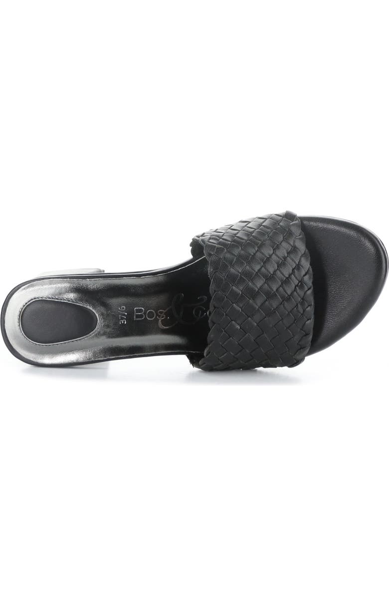 Bos. & Co. Wella Slide Sandal, Alternate, color, Black
