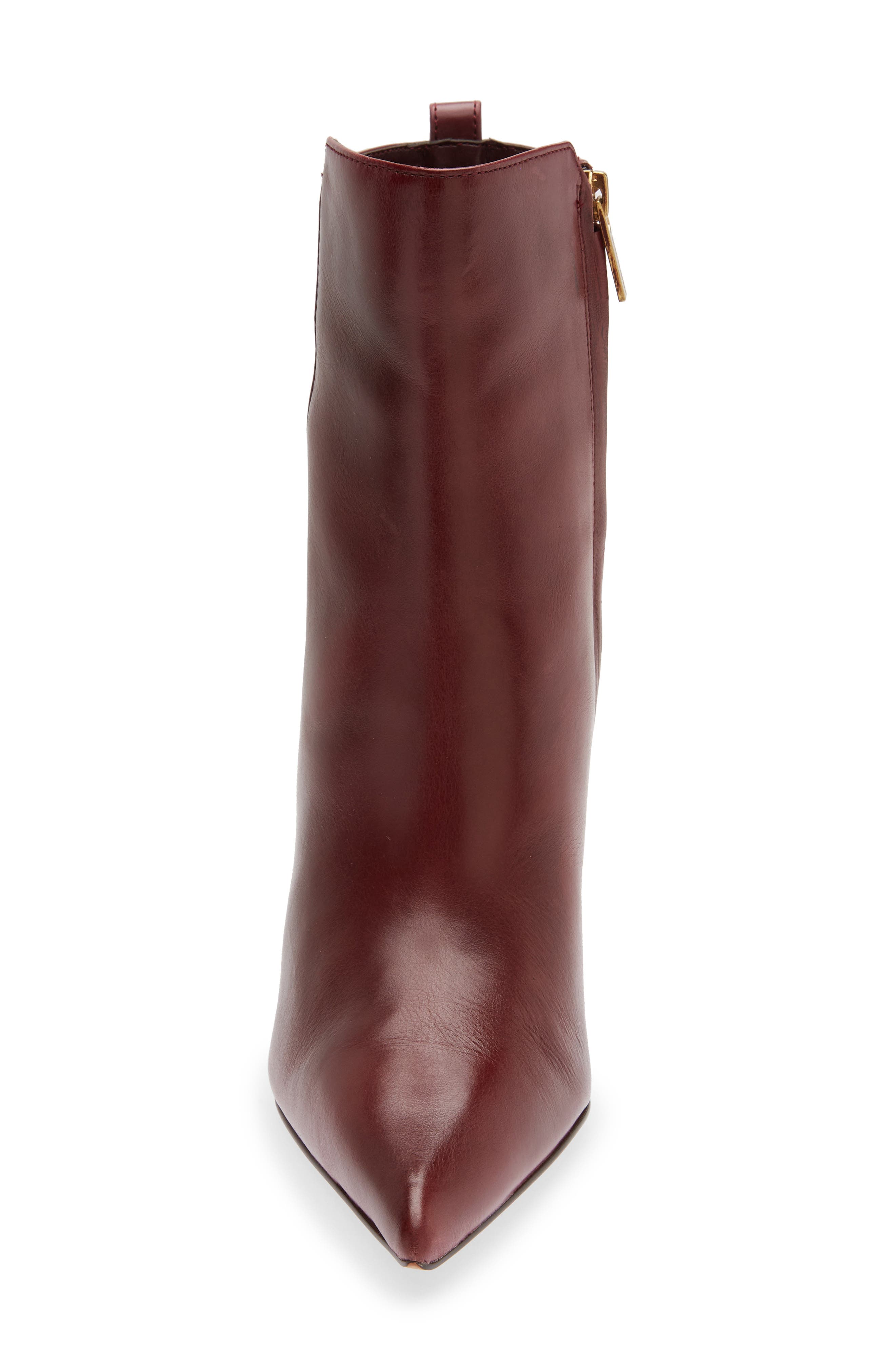 Poise Leather Bootie, Alternate, color, FIREFALL