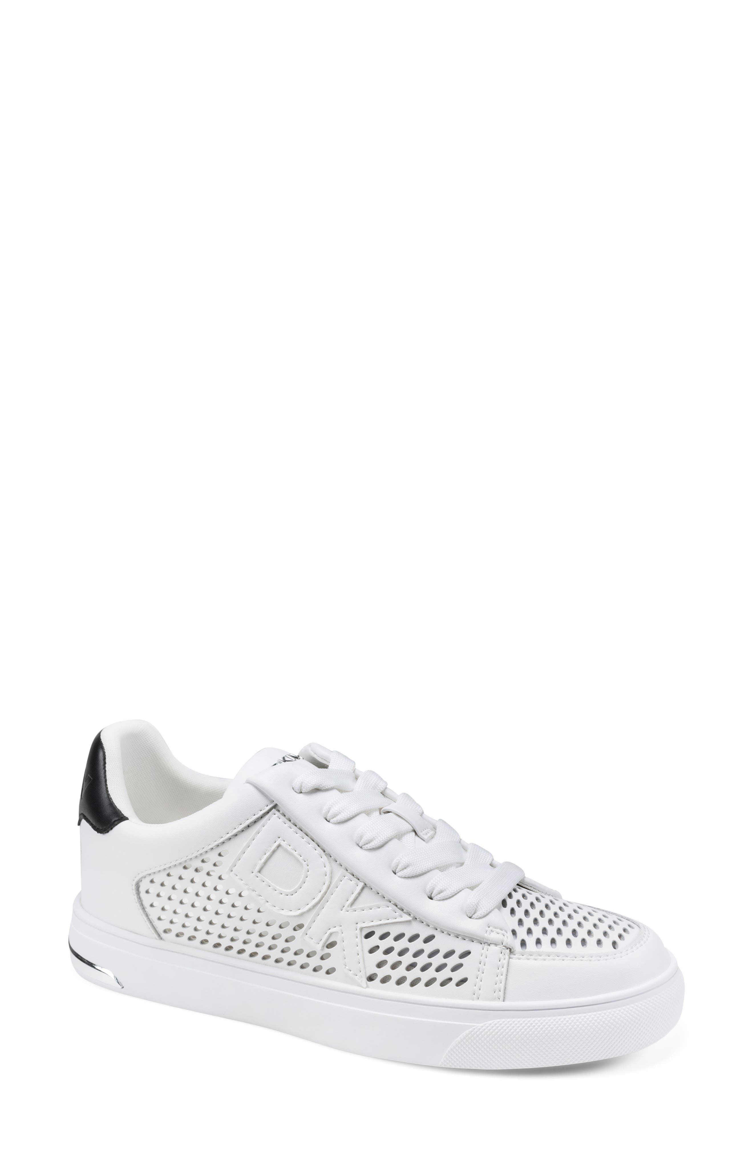 DKNY Abeni Perforated Sneaker, Main, color, 