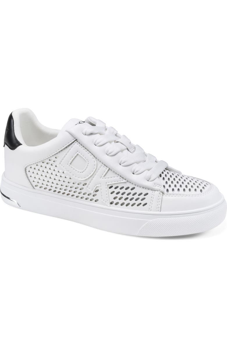 DKNY Abeni Perforated Sneaker, Main, color,