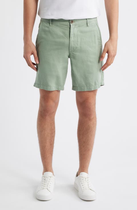 Wanderer Linen & Cotton Chino Shorts