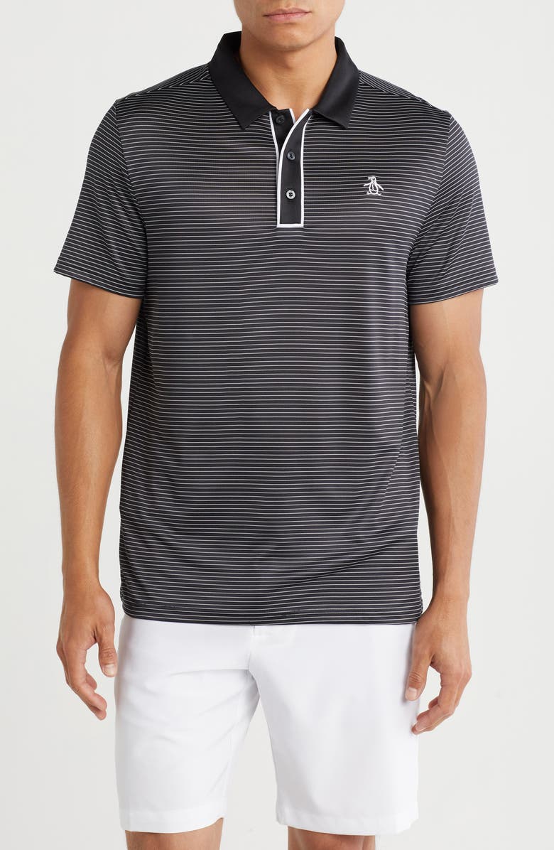 Original Penguin Stripe Polo, Main, color, 
