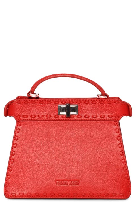Mini Reed Leather Satchel