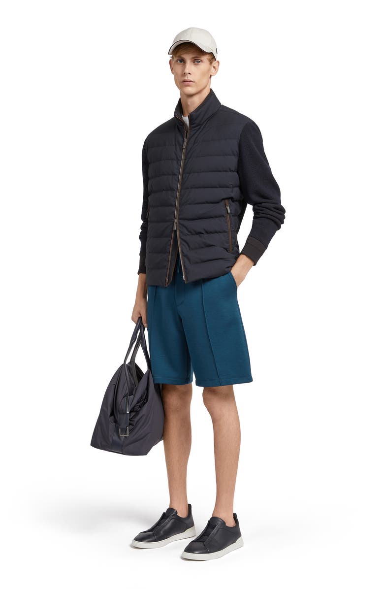 ZEGNA Trofeo<sup>™</sup> Elements Wool & Cotton Hybrid Down Jacket, Alternate, color, 