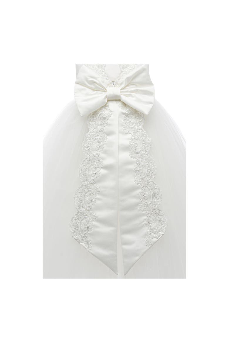 Emilia Lace Waist Dress, Alternate, color, White