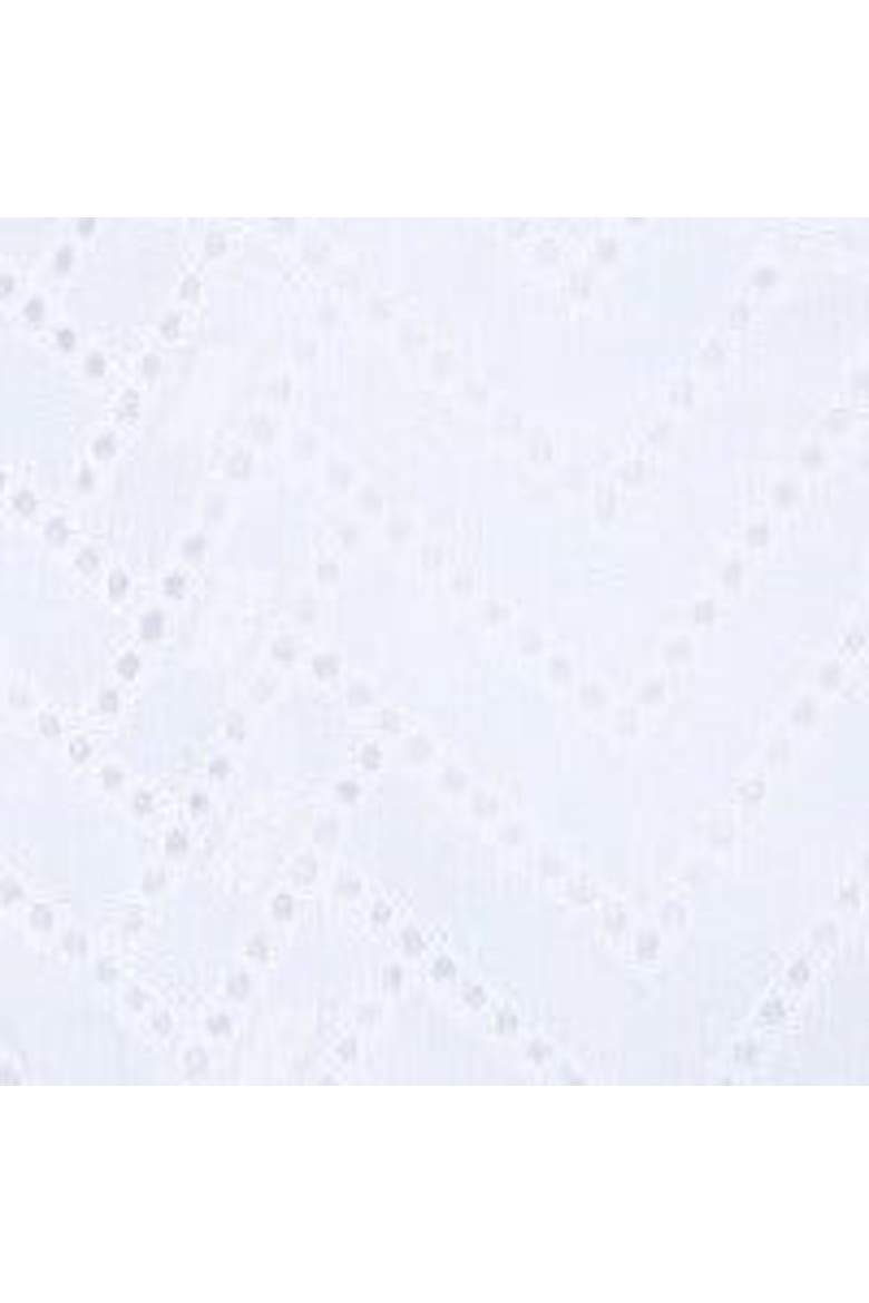Eliza Ruffle Knit Polo, Alternate, color, White