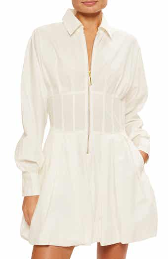 Ramy Brook Naira Long Sleeve Shirtdress