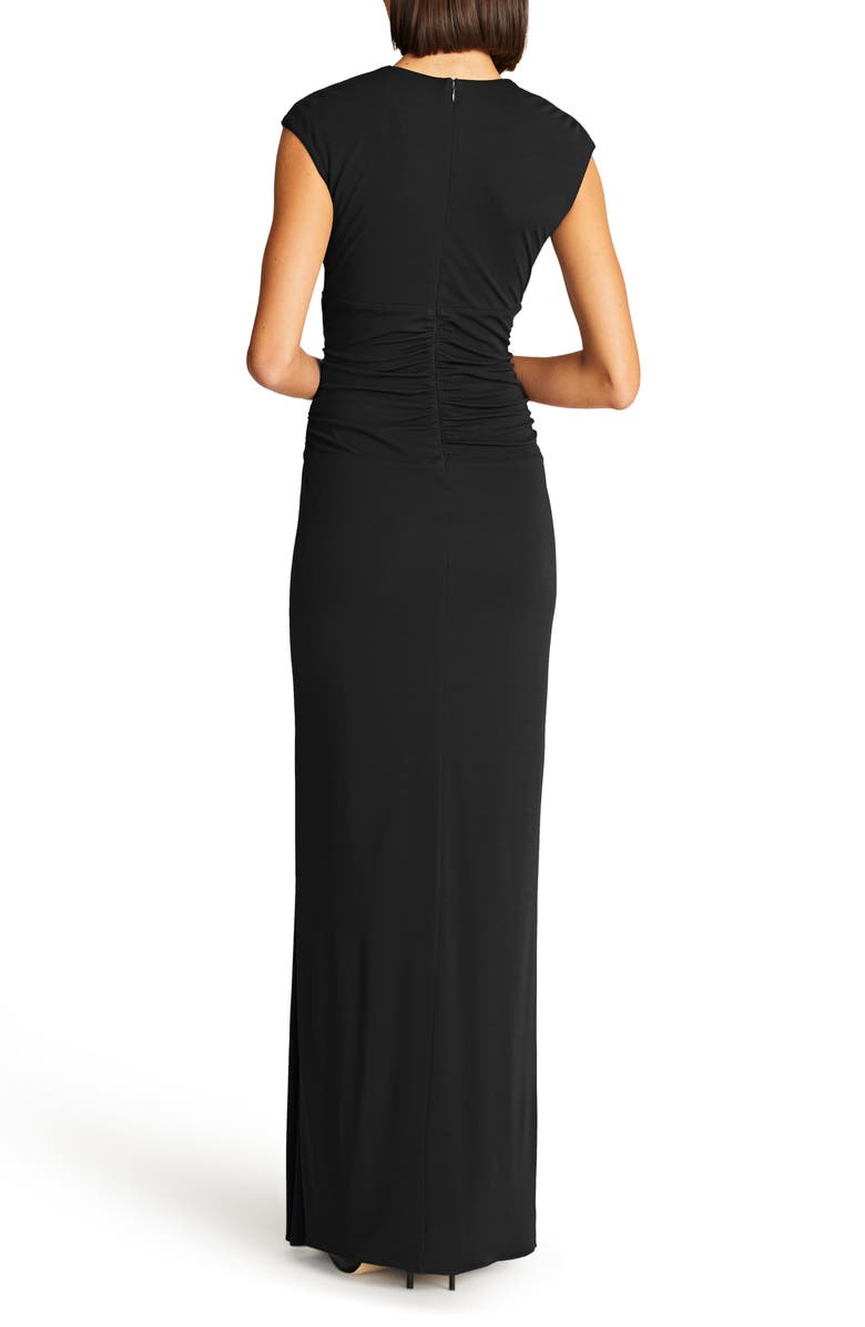 HALSTON Giovanna Matte Jersey Gown, Alternate, color, 