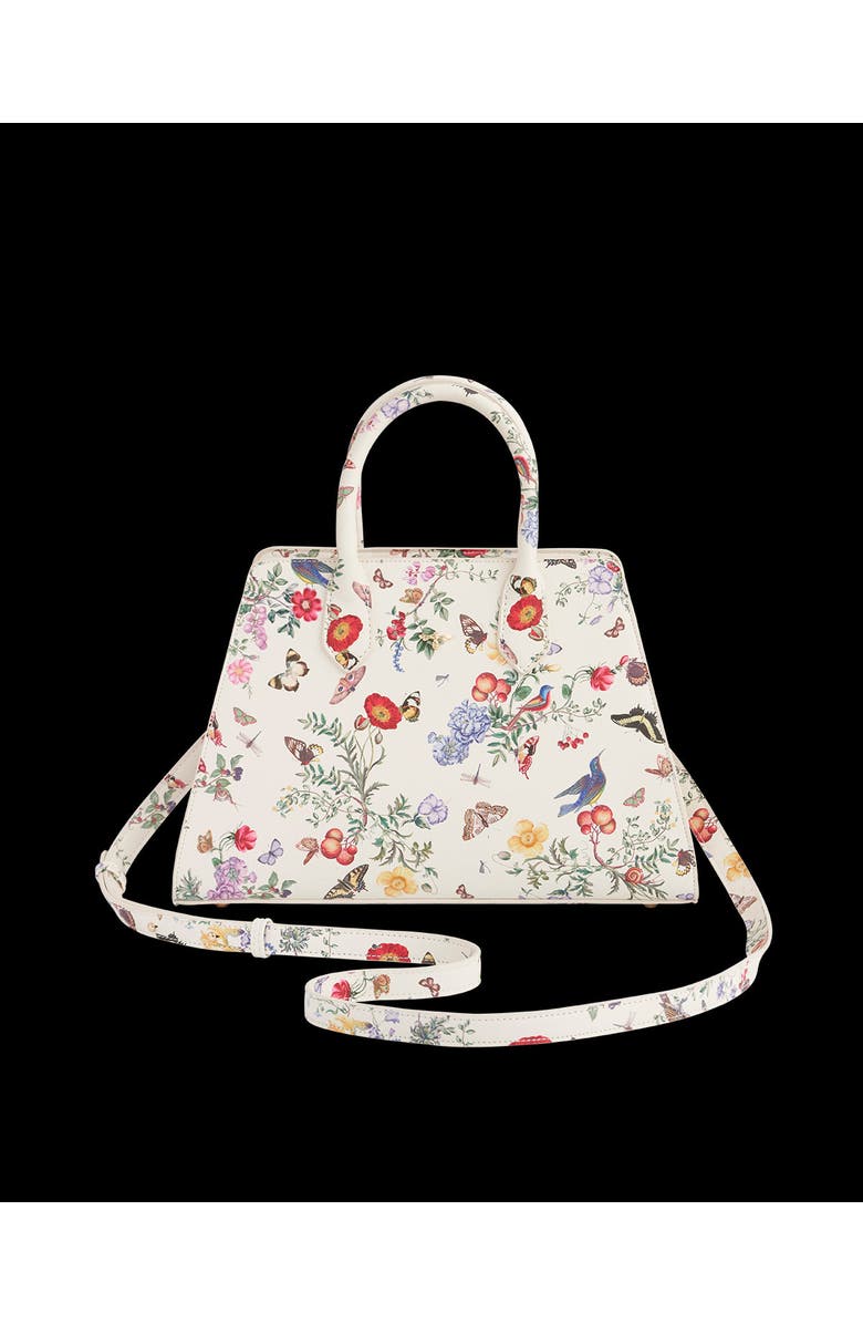 Fable England Alice Garden Medium Structured Tote, Main, color, Ivory