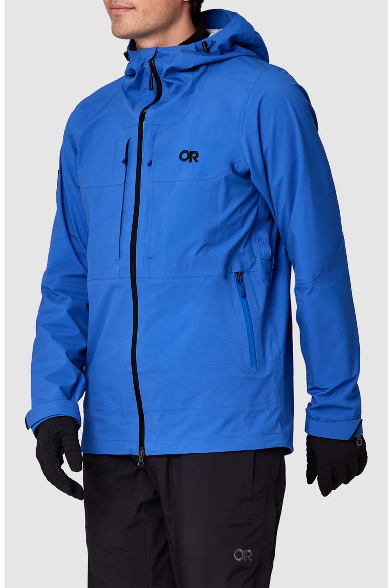 Carbide Pertex® Shield Waterproof Snow Jacket, Alternate, color, AZURITE