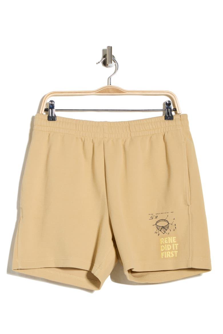 Cotton Pull-On Shorts, Main, color, CROISSANT