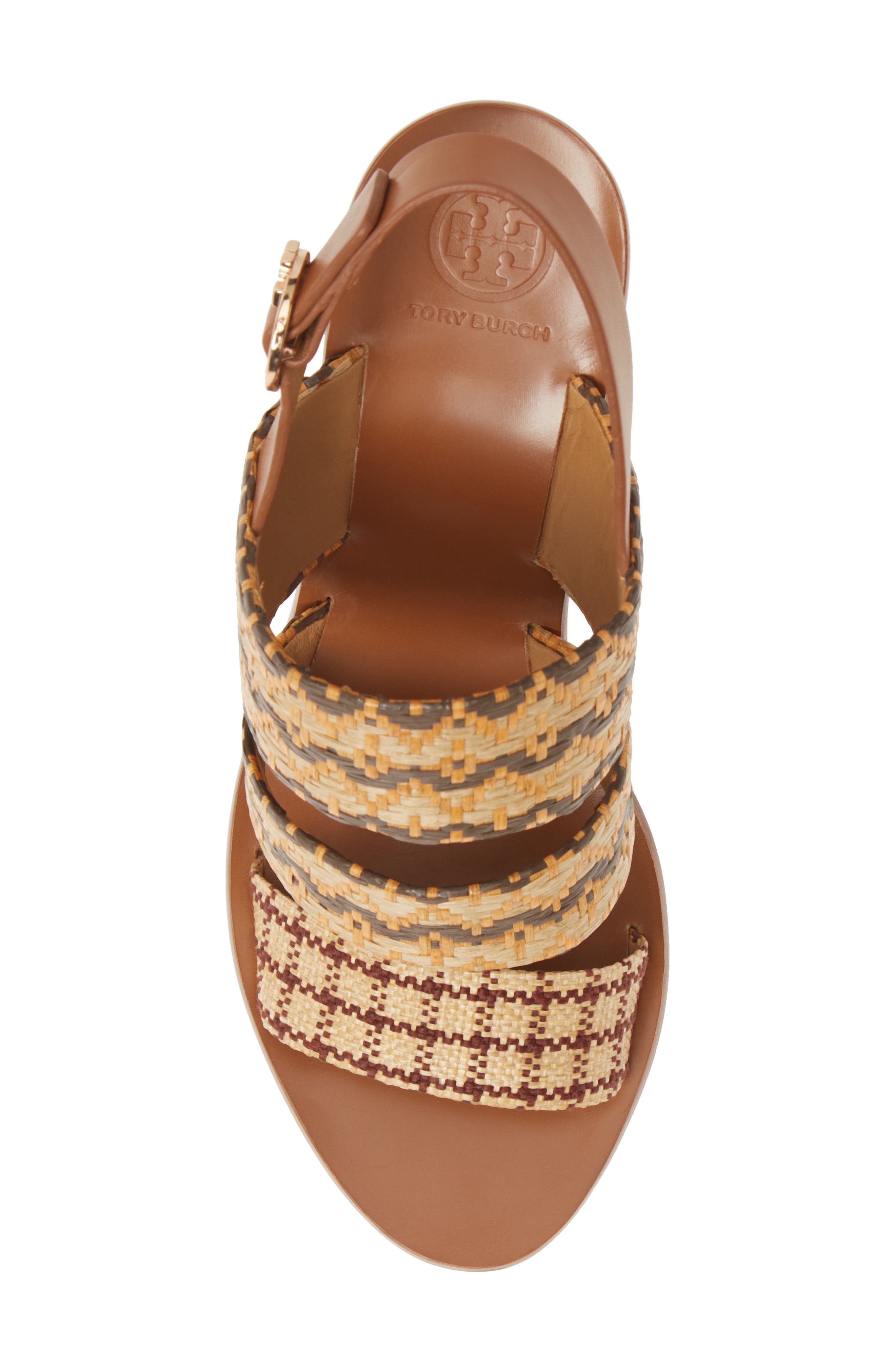 Tory Burch Patos Slingback Platform Sandal, Alternate, color, 