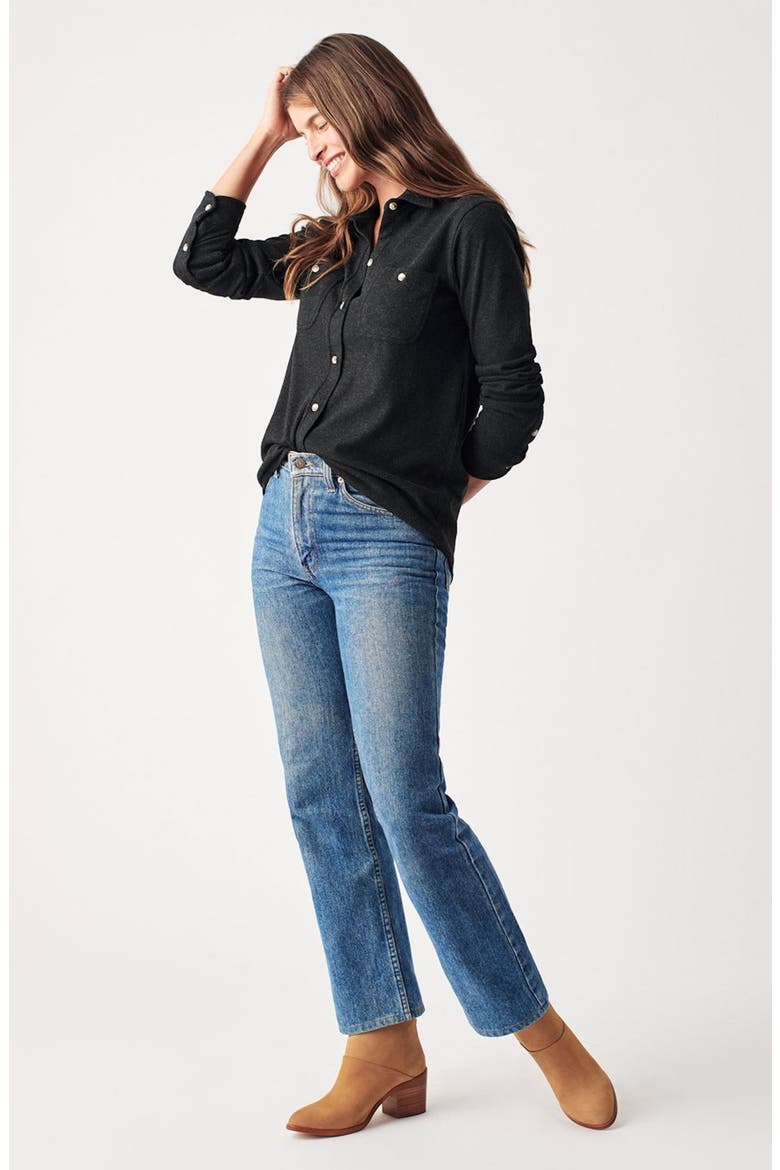 Legend™ Knit Shirt, Alternate, color, HEATHERED BLACK TWILL