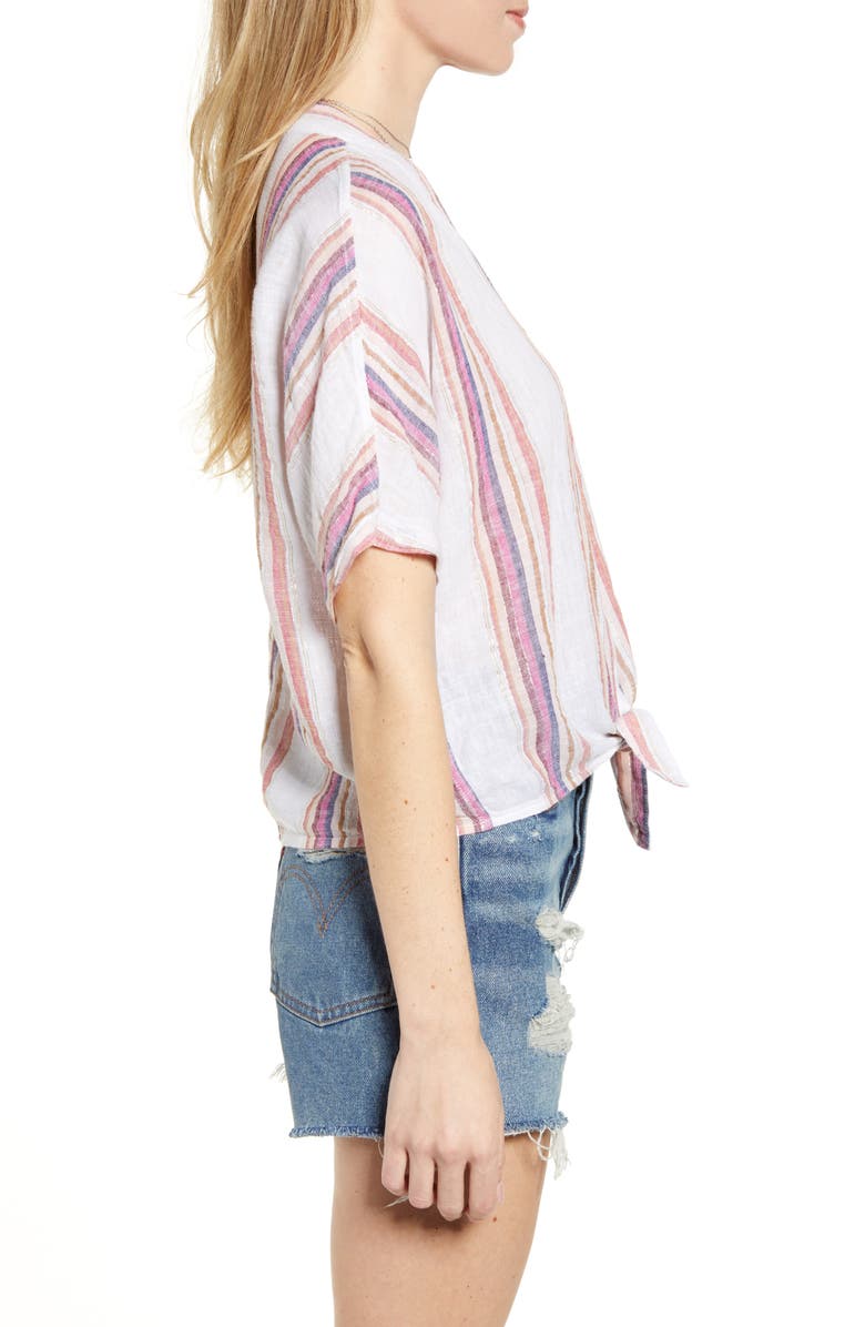 Rails Thea Tie Hem Shirt, Alternate, color,