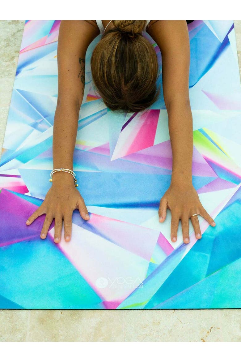 Combo Yoga Mat 5.5mm- 2-in-1, Alternate, color, Crystal