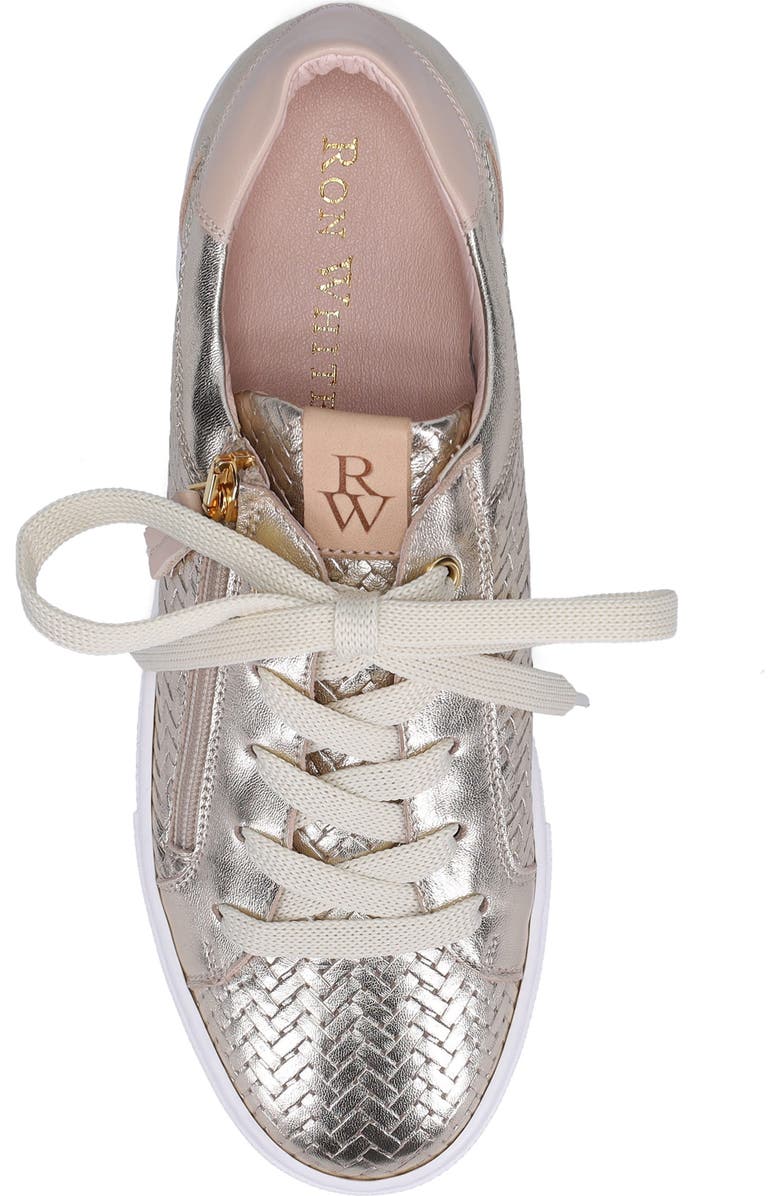 Ron White Oralie Sneaker, Alternate, color, Platino