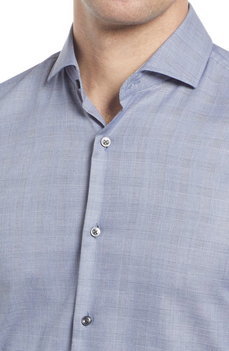 BOSS Jason Slim Fit Plaid Dress Shirt, Alternate, color, 