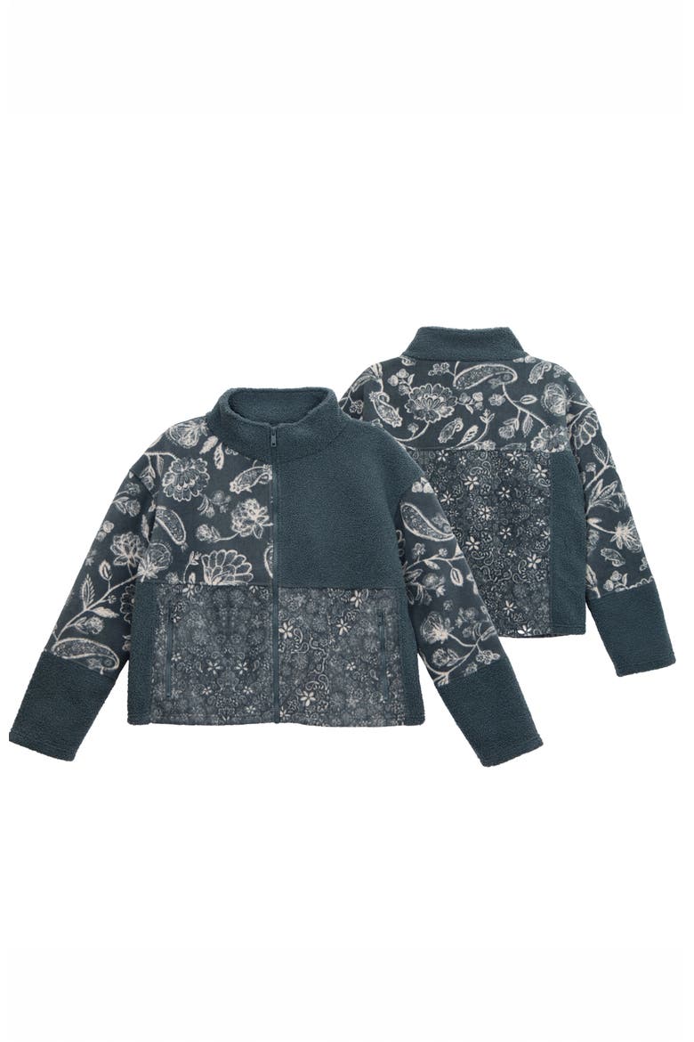 Full Zip Fleece, Alternate, color, Basin