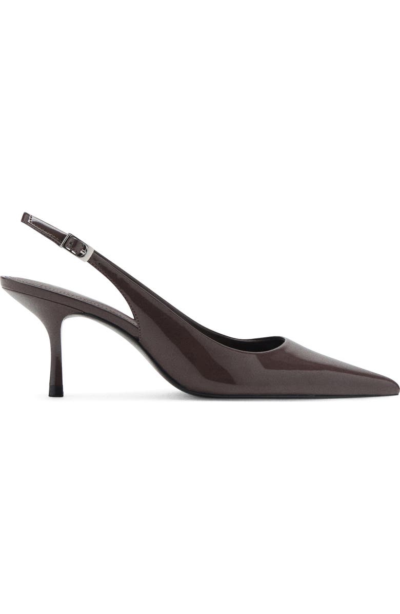 MANGO Pointed Toe Slingback Pump, Alternate, color,
