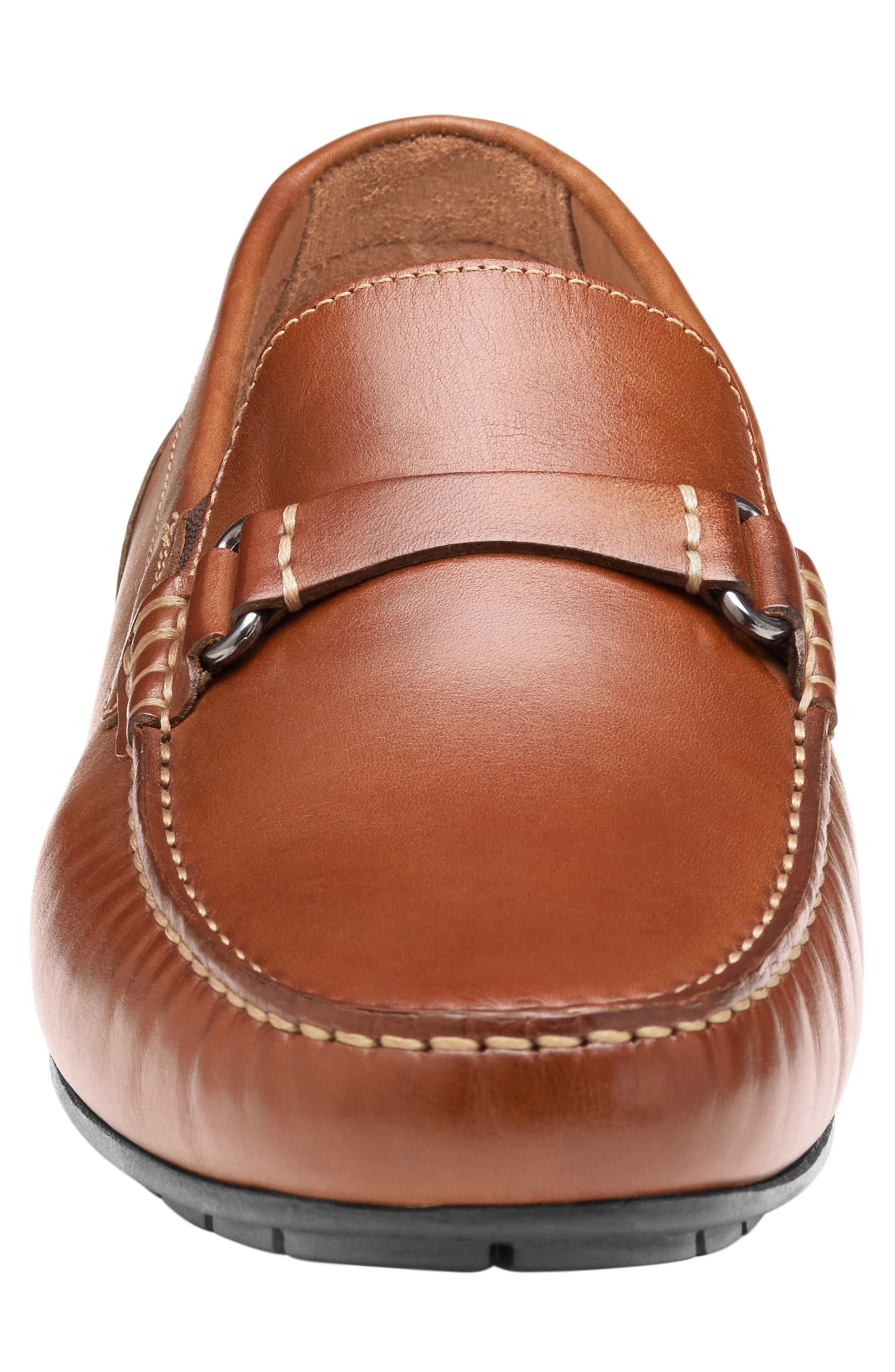 Johnston & Murphy Beck Leather Bit Loafer, Alternate, color, Tan Full Grain