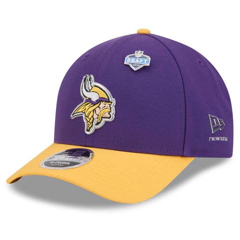 Men's New Era  Purple/Gold Minnesota Vikings 2026 NFL Draft 9FORTY M-Crown Adjustable Hat