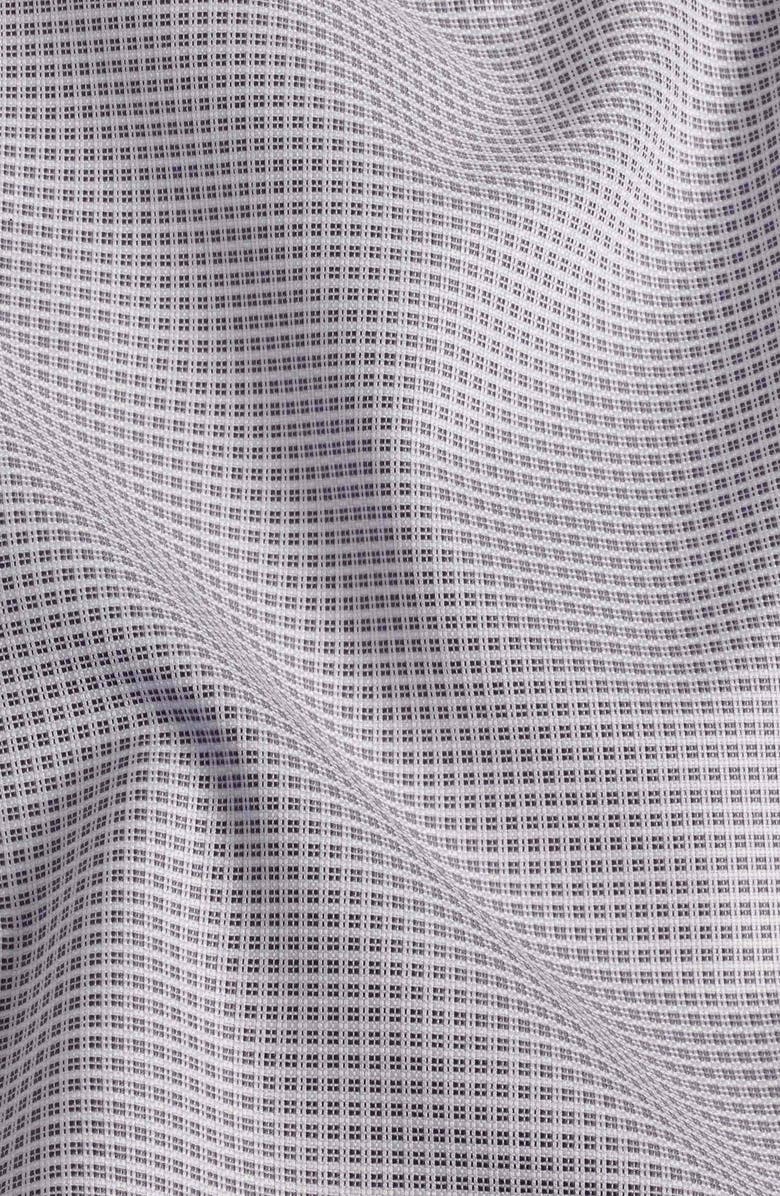 David Donahue Regular Fit Check Cotton Dobby Dress Shirt, Alternate, color,