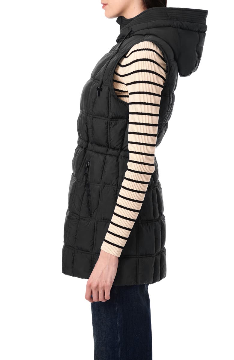 Bernardo Box Quilted Vest, Alternate, color,