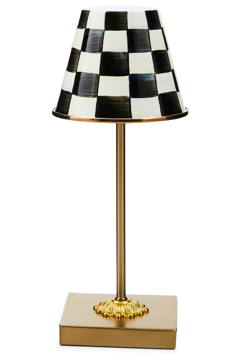 Courtly Check Rechargeable LED Cafe Table Lamp, Main, color, COURTLY
