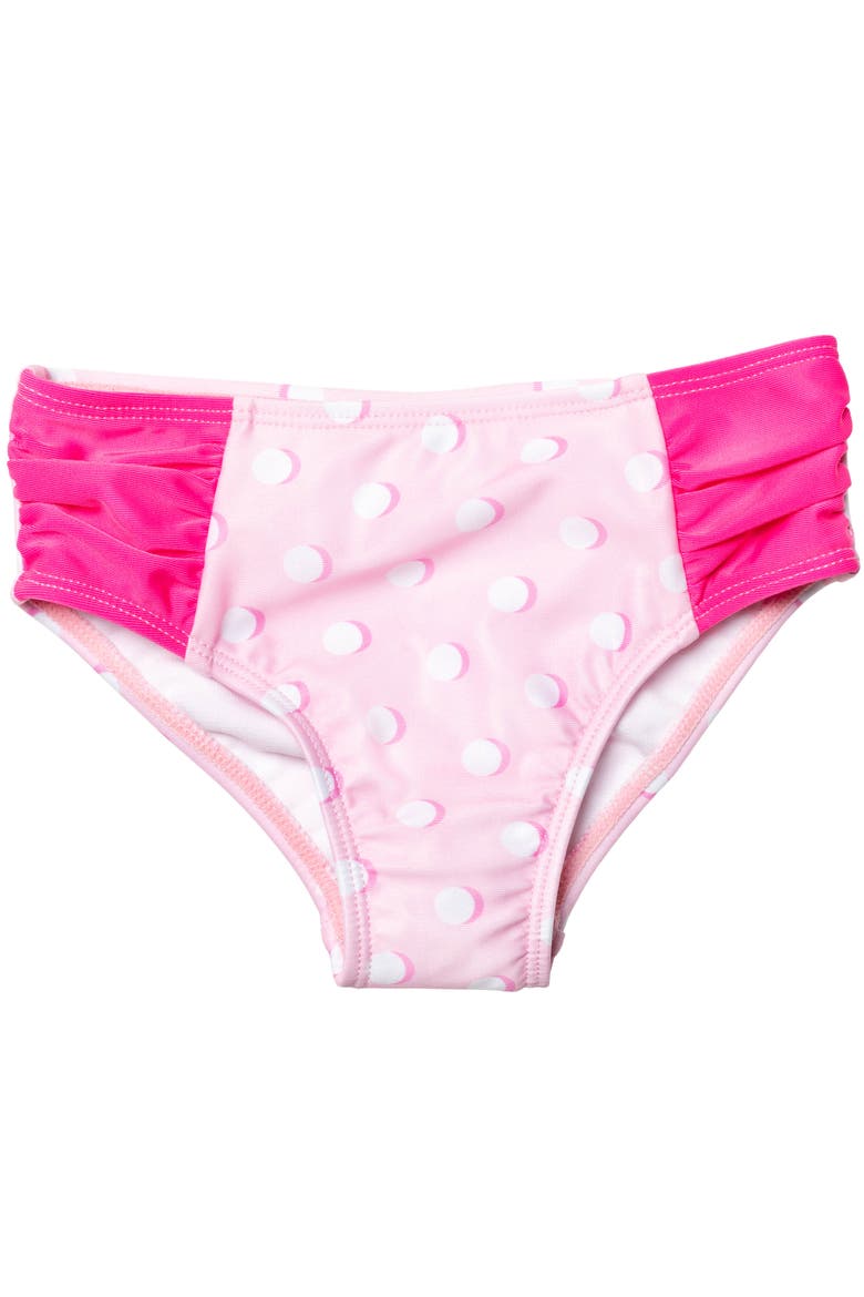 Minnie Mouse 2-Piece Tankini Top and Bikini Bottom Swim Set UPF 50+, Alternate, color, Minnie Pink Polka