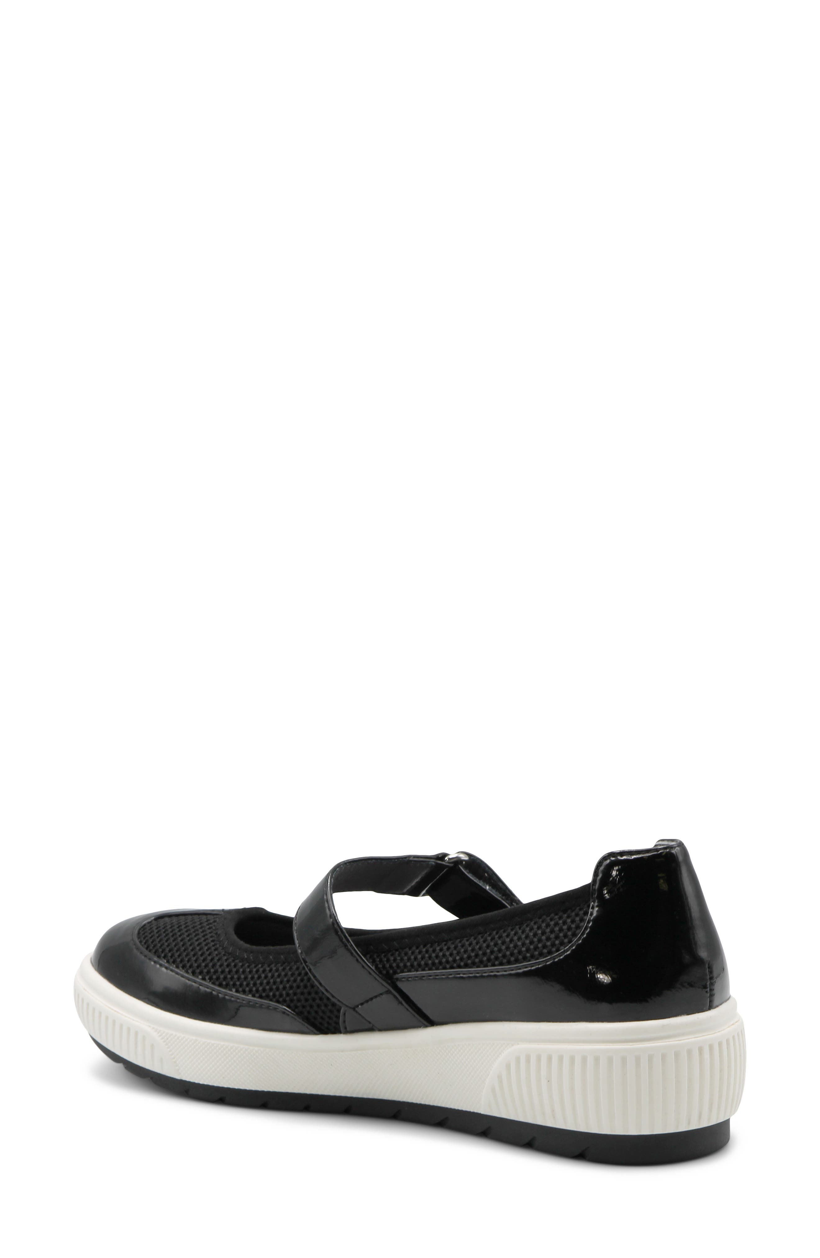 Adrienne Vittadini Riggs Flat, Alternate, color, Black Mesh