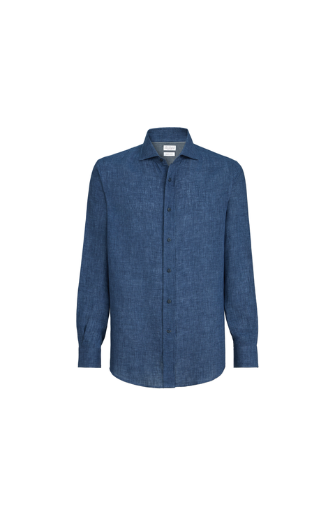 Délavé linen shirt