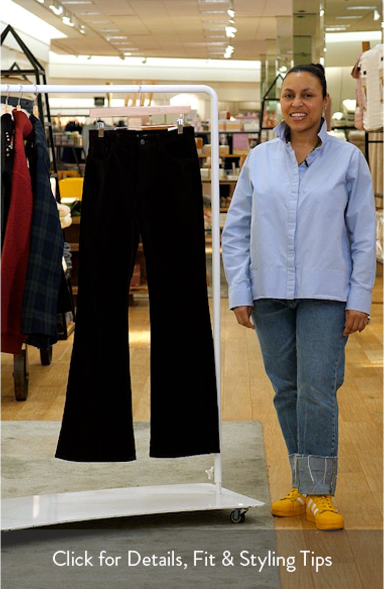 Flare Velvet Jeans, sales video thumbnail