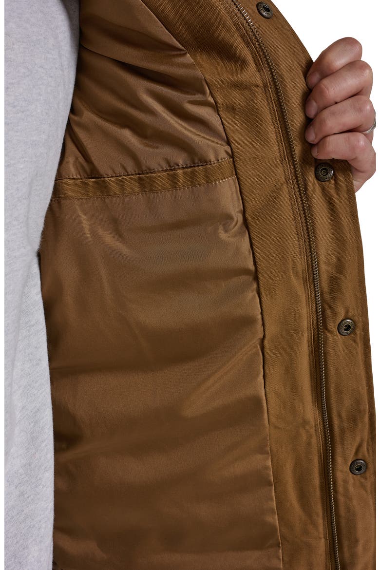 Quilted Chore Jacket, Alternate, color, BROWN