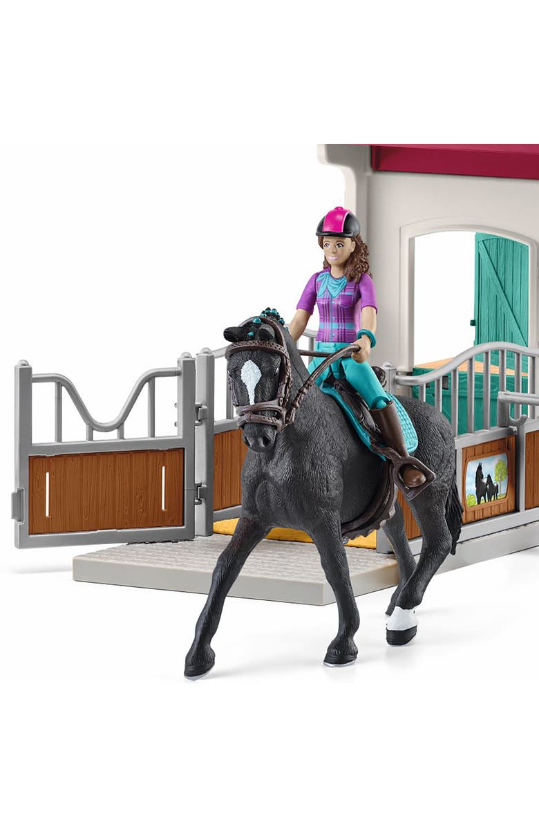 Schleich Horse Club Horse Box Lisa & Storm, Figurine Playset, Kids, Alternate, color, Multicolored