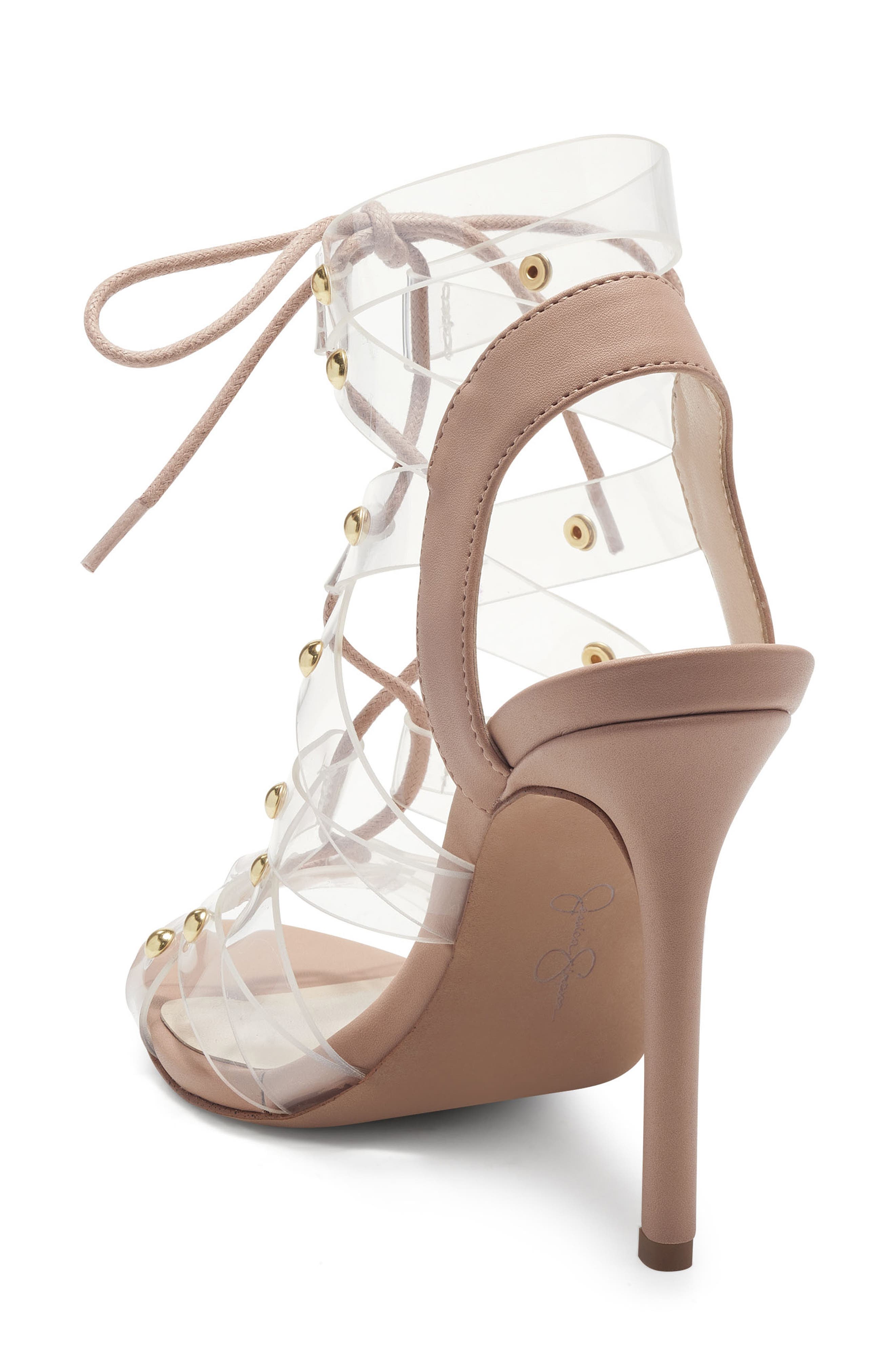 Jaray Sandal, Alternate, color, CLEAR/TOTALLY NATURAL