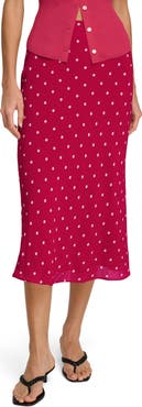 Favorite Daughter The Jojo Polka Dot Midi Skirt