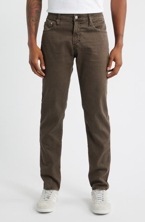 Tellis Slim Fit Corduroy Pants (Regular & Big)