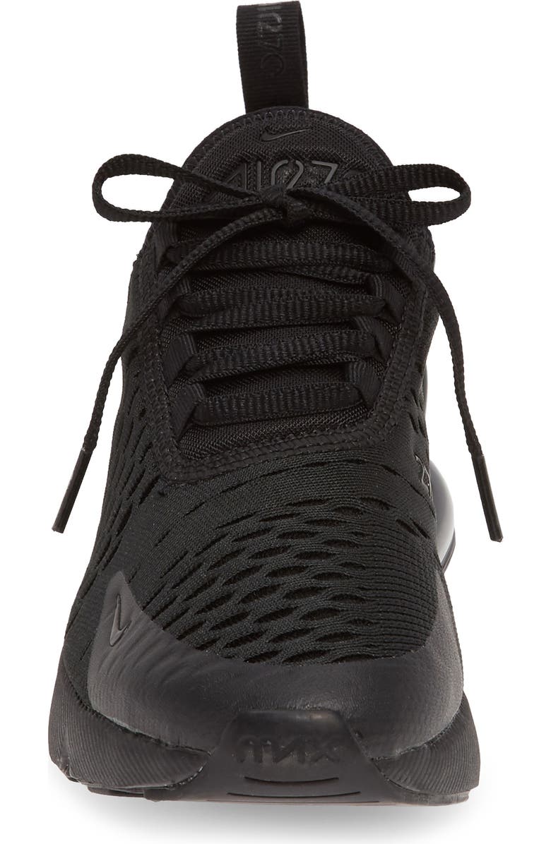 Nike Air Max 270 Sneaker, Alternate, color, Black/ Black