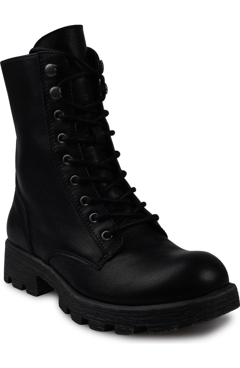 Candie's Stela Lug Sole Bootie, Main, color, Black