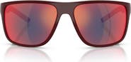 Scuderia Ferrari 63mm Pillow Sunglasses