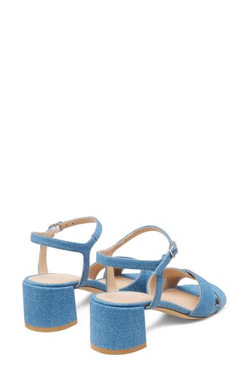 Shop Stuart Weitzman Dayna Ankle Strap Sandal In Washed