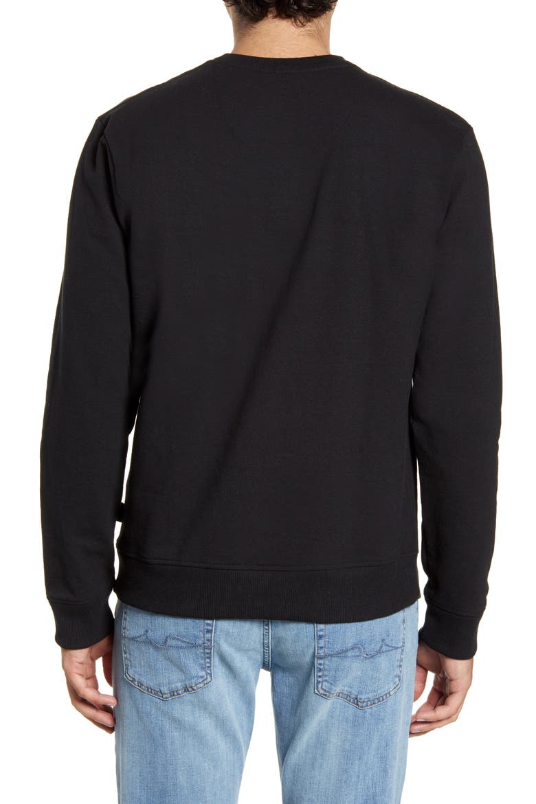 P-6 Label Uprisal Crewneck Sweatshirt, Alternate, color, BLACK