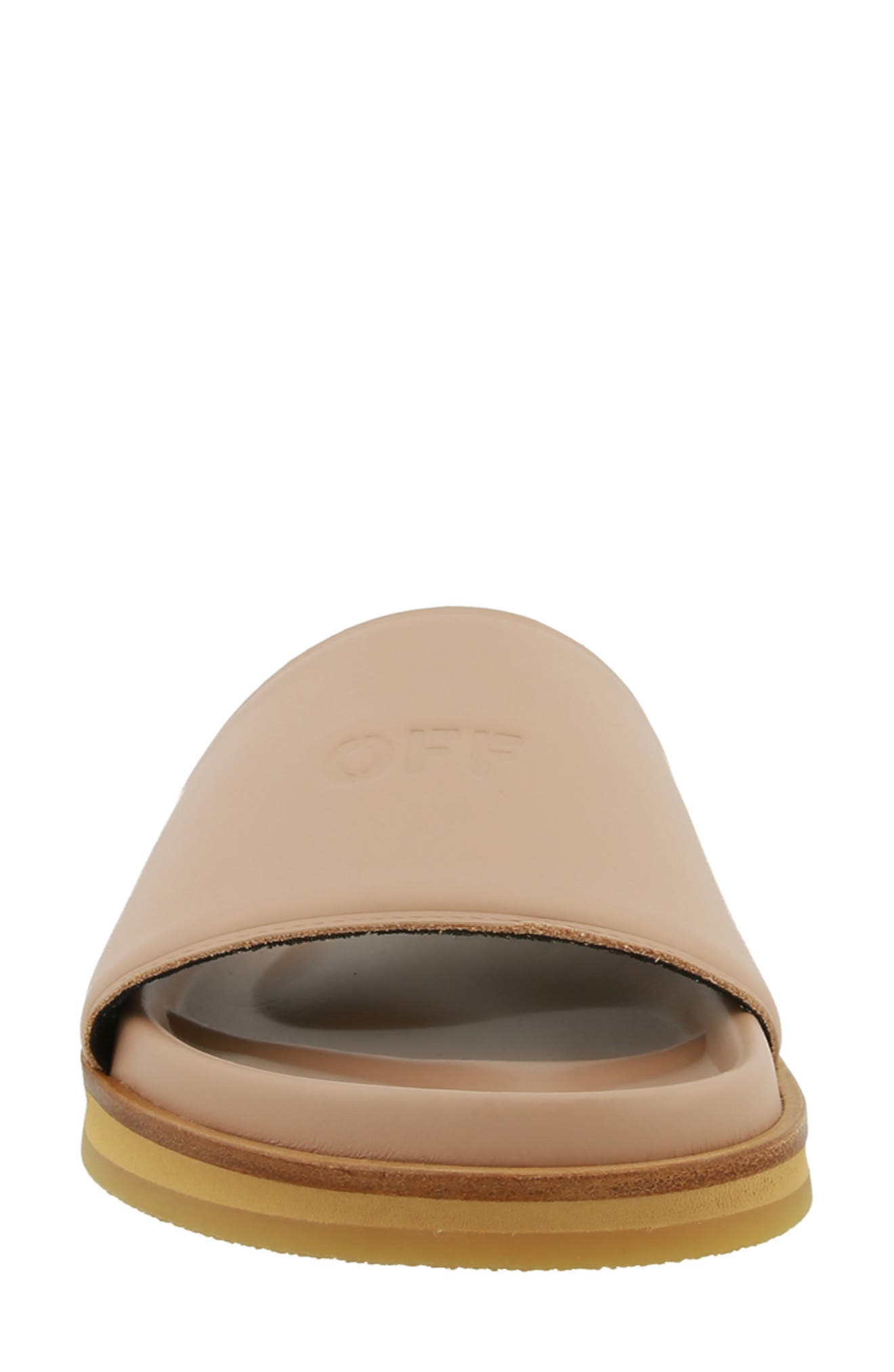 Off-White Cloud Off Stamp Slide Sandal, Alternate, color, 