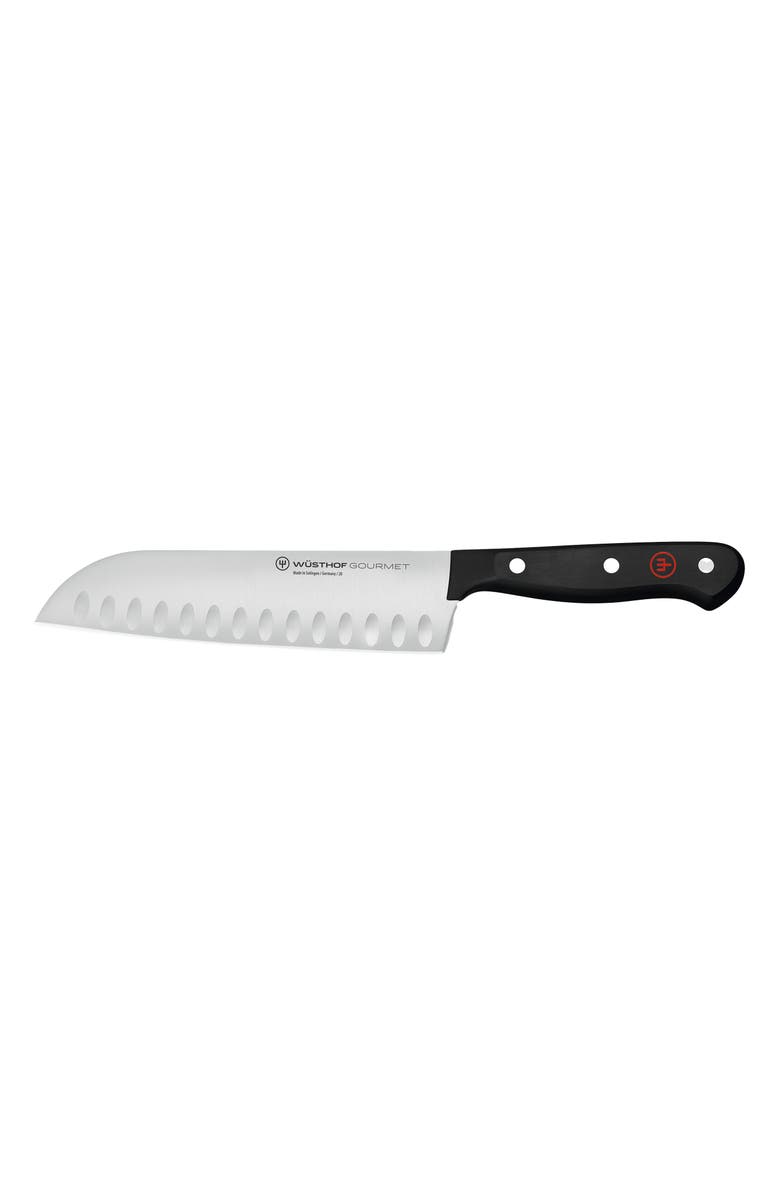 Wüsthof Gourmet 7-Inch Hollow Edge Santoku, Main, color, 