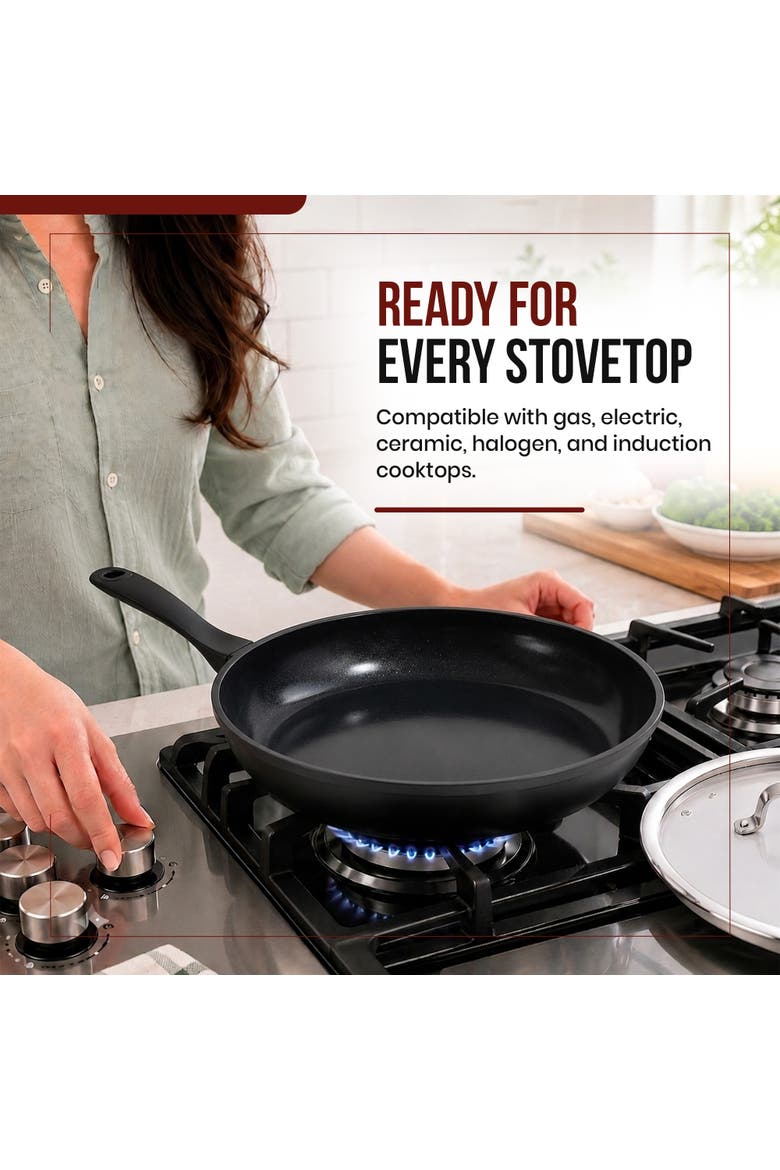 Energy Ceramic Nonstick Frying Pan, Alternate, color, 12.6 Inch
