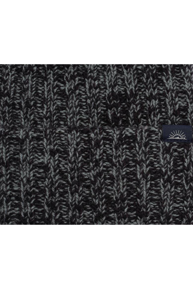 vintage marled beanie, Alternate, color, bright navy