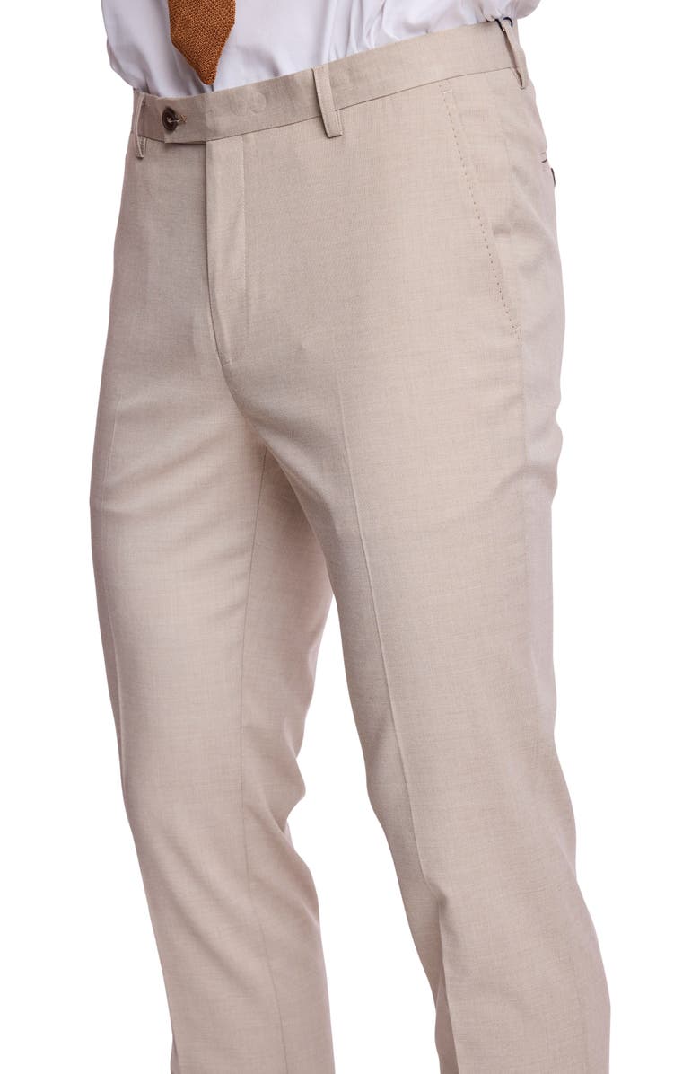 PAISLEY & GRAY Downing Slim Fit Dress Pants, Alternate, color, Putty Beige
