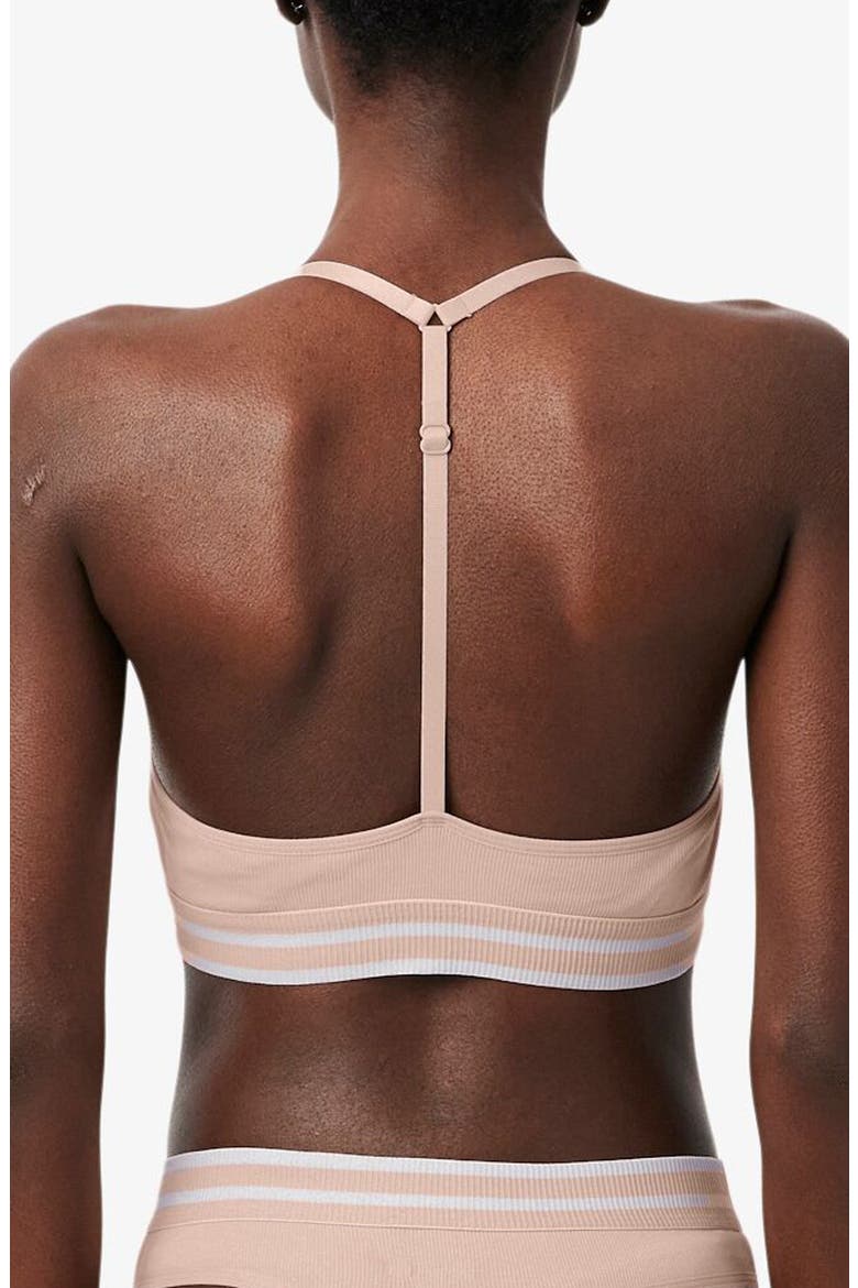 Brassiere Rib Bralette, Alternate, color, S65 - BISTRE